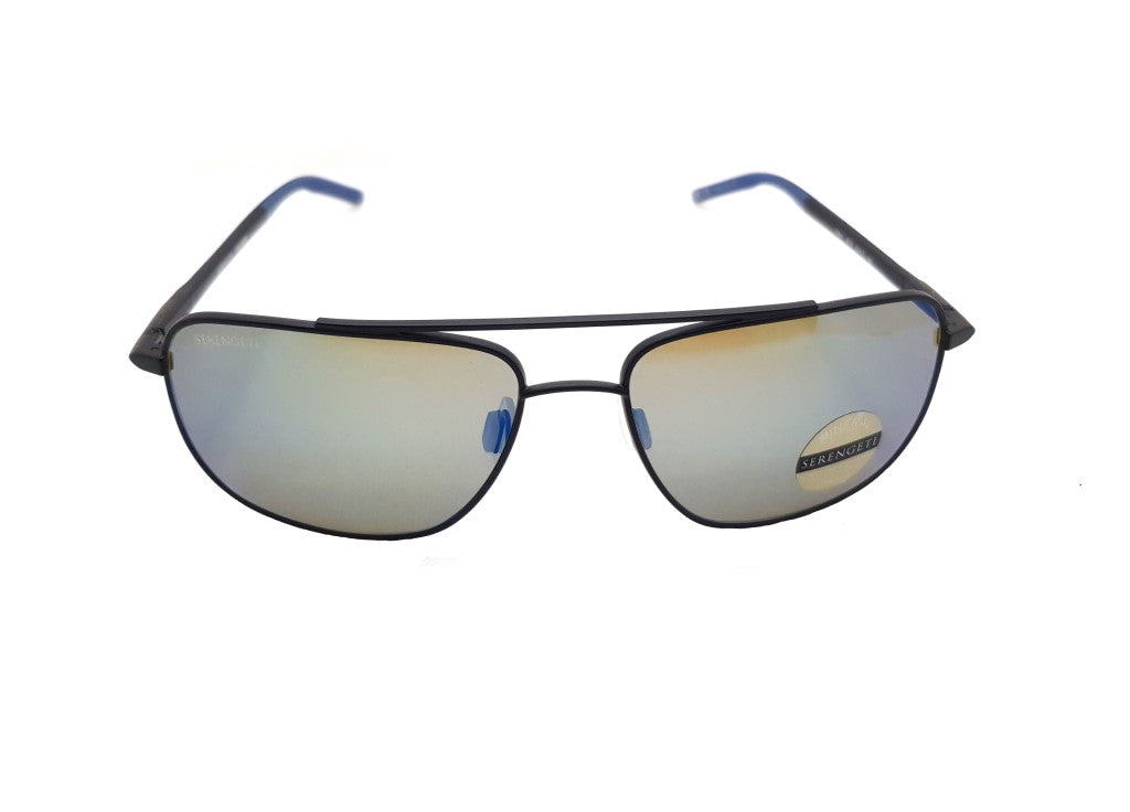 SERENGETI TELLARO - Matte Black Mineral Polarized 555nm (8819)